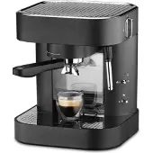 Trisa Espresso Perfetto Espressomachine Zwart, RVS 1275 W
