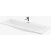 Ravak Clear - Meubelwastafel, 80x38 cm, zonder overloop, met kraangat, wit XJJ01180000