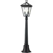 Elstead Lighting LED Tuin Pilaar Alford Place | 2X E14 Max 40W | IP44 (Outdoor) | Museum Black