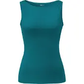 Yogistar Yoga-Top Boatneck "ala" - petrol