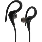 Avizar Draadloze hoofdtelefoons sport bluetooth stereo -silicone oortelefoon, Zwart