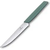 Victorinox Swiss Modern 6.9006.12W43 steakmes 12 cm, Sage