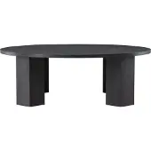 Venture Home Juno salontafel Ø120cm zwart.