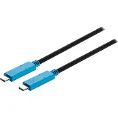 Kensington USB-C-kabel - - 1 m - 4K - Opladen 60 W - Gegevensoverdracht