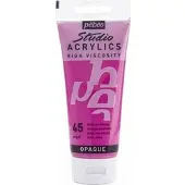 Pebeo Studio Acrylverf 100ml - Levendig Roze
