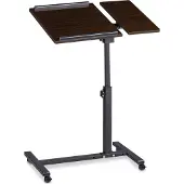 Relaxdays Laptoptisch, Notebookstandaard, Zwart