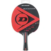 Dunlop Blackstorm Tafeltennis Batje Rood - Zwart
