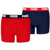 Puma boxershorts - rood / donkerblauw (set van 2) Multi Jongens Stretchkatoen - maat 158/164