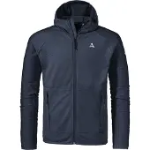 Schöffel Funktionele fleece-jas 'Cascata' ultramarine blauw / wit