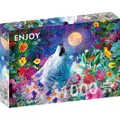 Enjoy Puzzle Wolf Moon Puzzel (1000 stukjes)