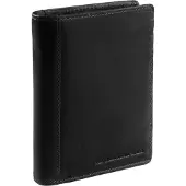 The Chesterfield Brand Leer portemonnee Ethel Billfold Black zwart