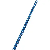 GBC Inbindruggen CombBind A4 10 mm 65 Vellen Kunststof Blauw 100 Stuks