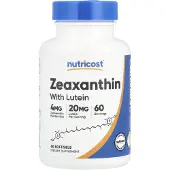 Nutricost - Zeaxanthine met Luteïne (60 Softgels)