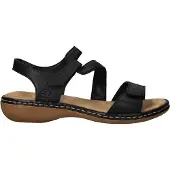 Rieker Sandaal 'Dames sandalen' zwart