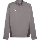 Puma teamGOAL Trainingstrui 1/4-Zip Grijs Wit