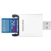 Samsung SDXC PRO Plus 256GB 180MB/s + USB lezer