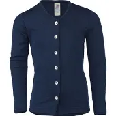 Engel - Kinder Cardigan - Wollen vest 128, blauw