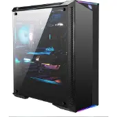 MSI MPG GUNGNIR 100 - Towermodel - uitgebreide ATX - geen voeding (ATX) - zwart, lichtgrijs - USB/Audio