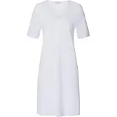Hanro Nachthemd ' Cotton Silk ' wit