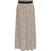 ONLY Rok 'ONLVenedig' donkerbeige / zwart