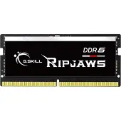 G.Skill SO-DIMM 16 GB DDR5-5600 (zwart, modelnummer F5-5600S4040A16GX1-RS, merk Ripjaws, compatibel met INTEL XMP)