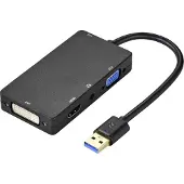 Renkforce RF-4755602 Externe grafische kaart. Aantal ondersteunde monitoren: 1 (RF-4755602)