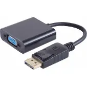 S-Impuls DisplayPort 1.2 naar VGA adapter / zwart - 0,20 meter