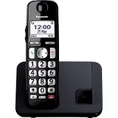 Panasonic Draadloze telefoon - - KX-TGE250SPB - Zwart - DECT - 16u autonomie