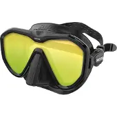 Seac Sub Appeal Mirror Diving Mask Zwart