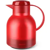 EMSA karaf 504232 rood - warmhoudtijd 12 uur - koudhoudtijd 24 uur