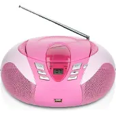 Lenco SCD-37 USB Roze