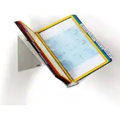 Durable Standaard voor bureaustandaard VARIO PRO 10 - 5579 Zwart, Rood, Geel, Groen, Donkerblauw DIN A4 Aantal meegeleverde displaypanels 10