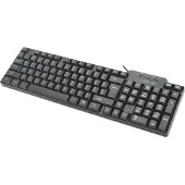 Manhattan 179324 toetsenbord Kantoor USB QWERTZ Zwart