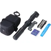 BBB Cycling Zadeltas Racefiets & Mountainbike Inclusief Pomp en Gereedschap - 0.37 Liter - Fiets Toolkit - Multitool Fiets - Combiset Easypack S BSB-56