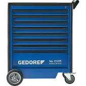 Gedore gereedschapswagen met 8 lades, modelnummer 2005 0701