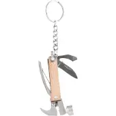 Kikkerland 7-In-1 Mini Hamertje - Hout - Outdoor - Gereedschap