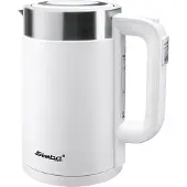 Steba WK11 Waterkoker - 1,7 liter - 2200 Watt - met temperatuurinstelling - BPA vrij - Wit