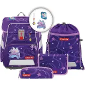 Step by step Space schooltas set 5st. paars