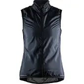 Craft - Women's Essence Light Wind Vest - Windstopper S, blauw/zwart