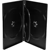 MediaRange BOX15 CD-hoes DVD-hoes 3 schijven, Optische media-accessoires