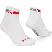 Gripgrab - Classic Low Cut Zomer Fietssokken 1 Paar Korte Coolmax Sokken - Wit - Unisex - Maat L (44-47)