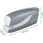 Leitz Elektrische Nietmachine WOW Batterij - 10 vel - roze