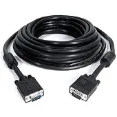 Cablexpert Premium VGA monitor kabel met ferriet kernen - CU koper aders / zwart - 30 meter