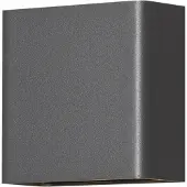 Konstsmide Wandlamp voor buiten | Chieri | Antraciet | Warm wit | 4W |