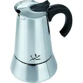 Jata Italiaanse Koffiepot JATA CAX106 ODIN * Roestvrij staal (10.5 x 19 x 10.5 cm) (6 Kopjes)