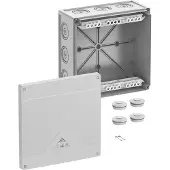 Spelsberg Abox Pro 350-35² Aftakkast (l x b x h) 252 x 252 x 120 mm Grijs IP66, IP67, IP69 1 stuk(s)