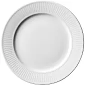 Pillivuyt Plissé bord doorsnee 28 cm Wit