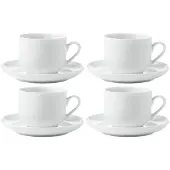 Aida Atelier koffiekop 18 cl 4-pack Superwit