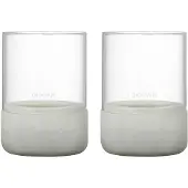 Blomus Theelichthouder Calma Light Gray (set van 2)