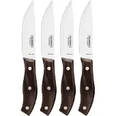 Tramontina Steak Knife 4-pack - Besteksets Roestvrijstaal Brown - 60203445